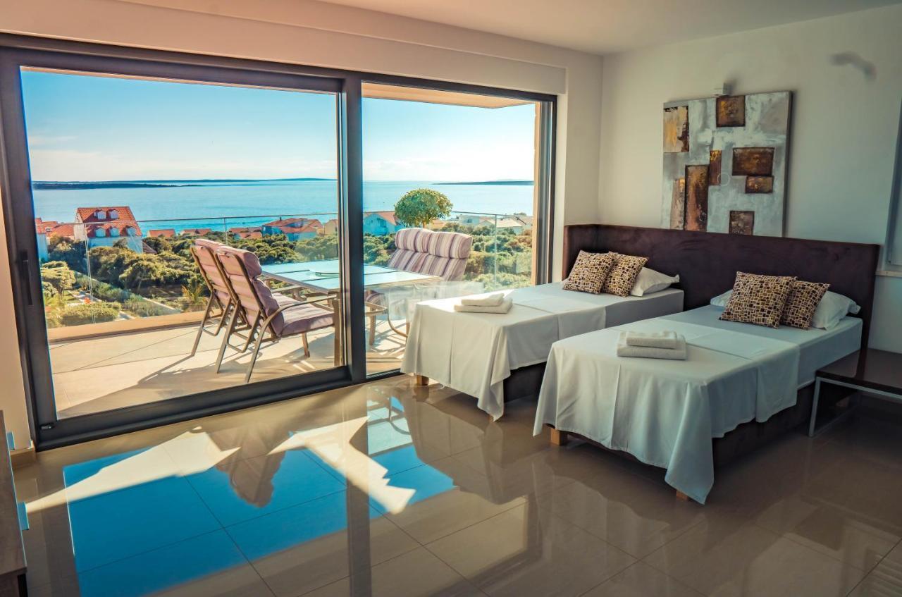 Luxury Apartments White Villa Violeta Mandre Ngoại thất bức ảnh