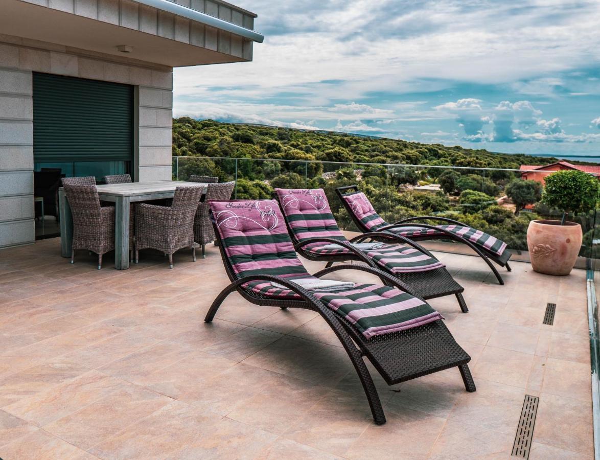 Luxury Apartments White Villa Violeta Mandre Ngoại thất bức ảnh