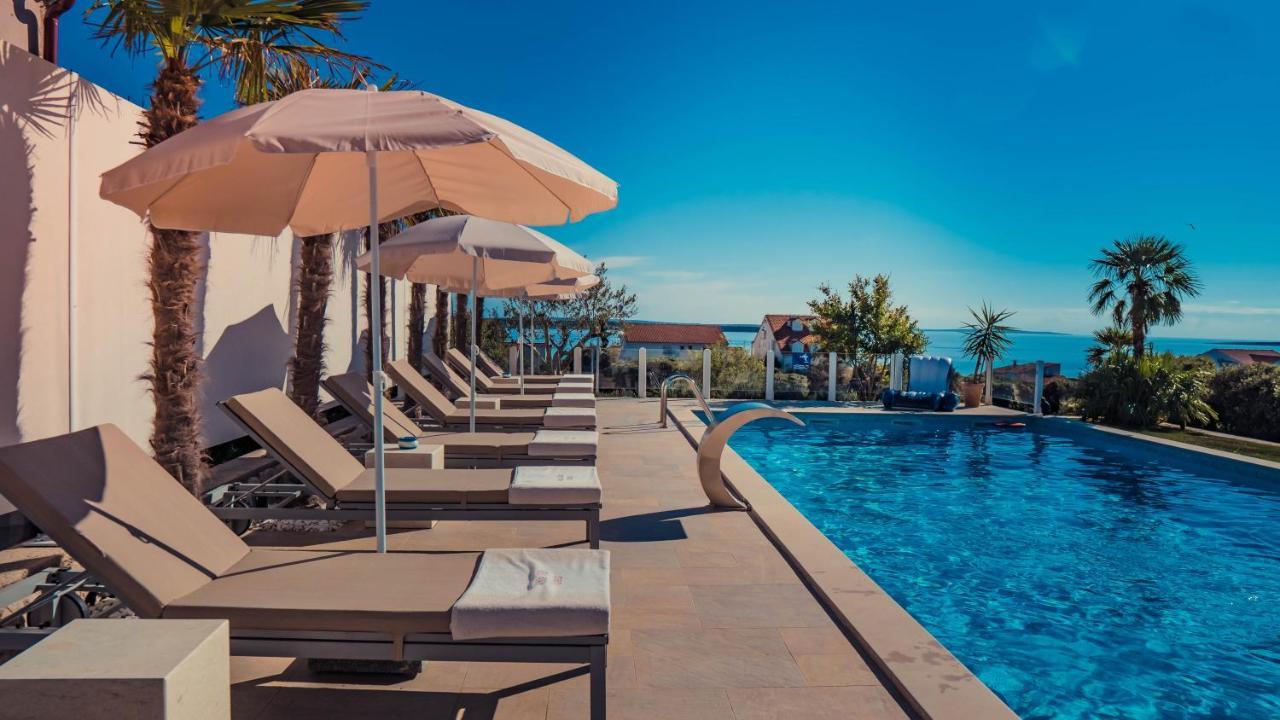 Luxury Apartments White Villa Violeta Mandre Ngoại thất bức ảnh