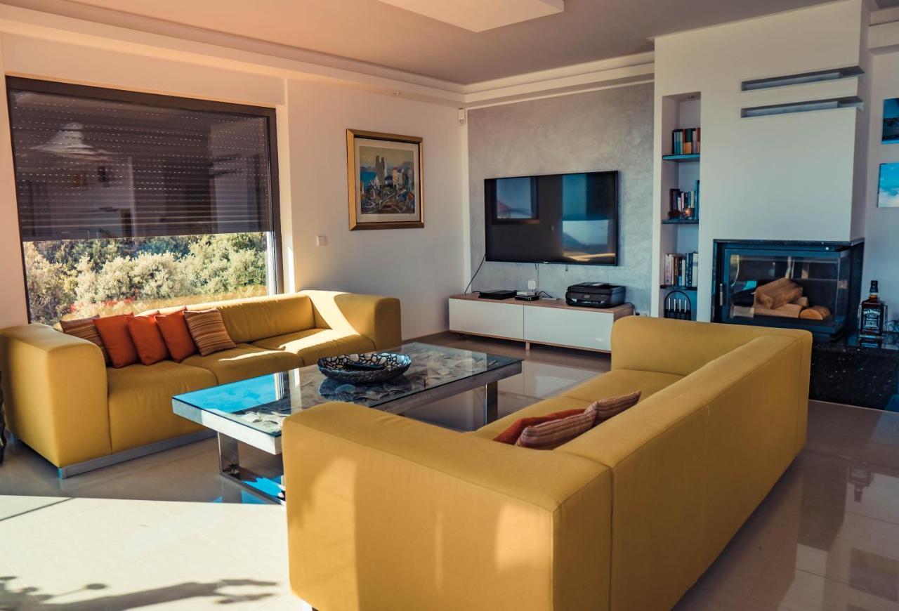 Luxury Apartments White Villa Violeta Mandre Ngoại thất bức ảnh