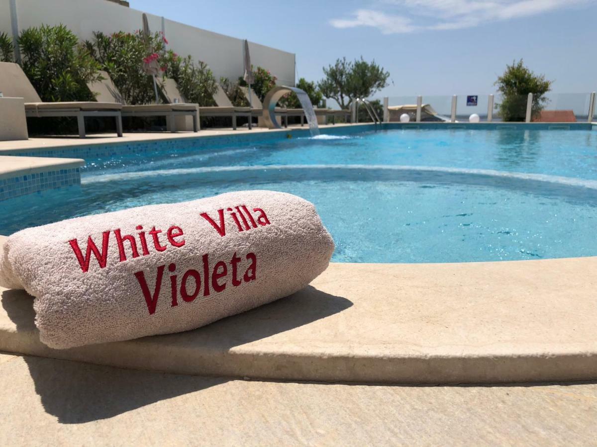 Luxury Apartments White Villa Violeta Mandre Ngoại thất bức ảnh