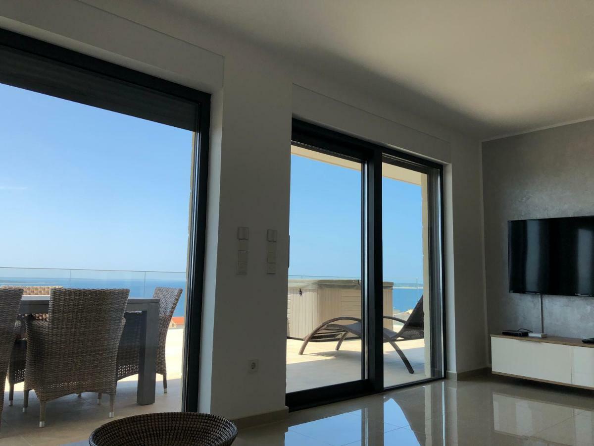 Luxury Apartments White Villa Violeta Mandre Ngoại thất bức ảnh